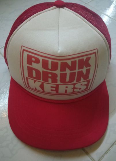 หมวกตะข่าย punk drun kers ทรงสวยสภาพใหม่