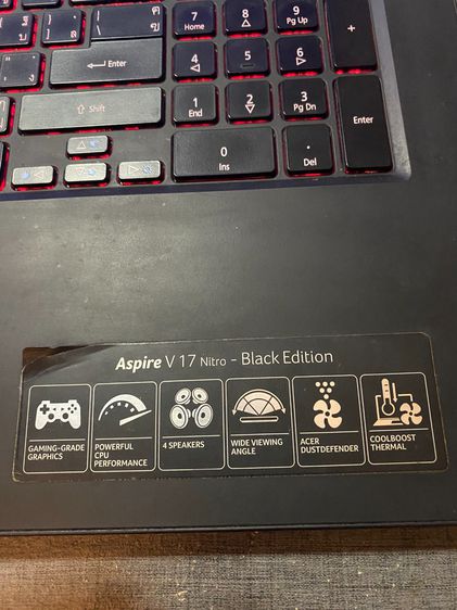Acer aspire v17 nitro black edition รูปที่ 5