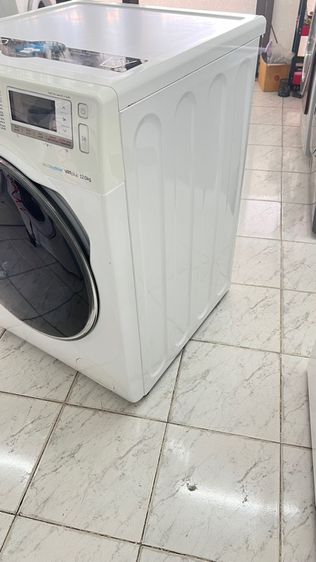 เครื่องซักผ้า ฝาหน้าSamsung 12kg มือสองพร้อมใช้ง่นได้ปกติ รูปที่ 5