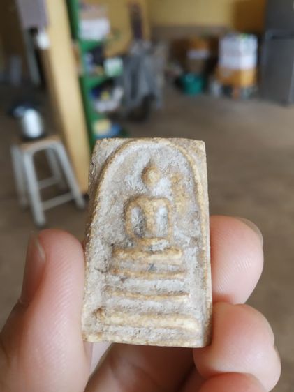 พระเนื้อผงผสมว่าน(พระสมเด็จหลังเรียบเนื้อออกสีเหลืองอ่อน(ไม่ทราบพระเกจิที่สร้าง110353))พระบ้านพระเครื่องรางของมงคล รูปที่ 3