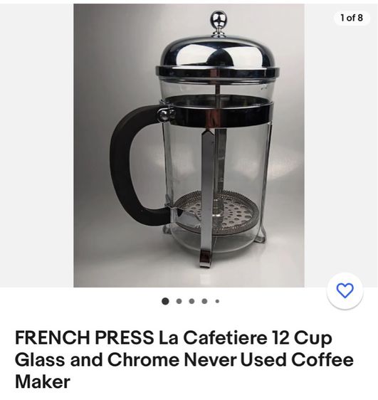 French Press ชงกาแฟ ชา  ยี่ห้อ Le Cafetiere รูปที่ 13