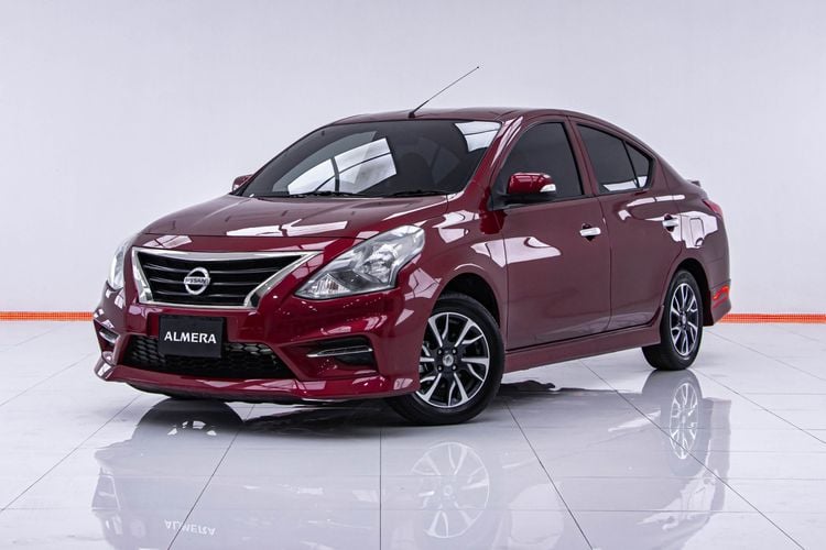 Nissan Almera 2020 1.2 E Sportech Sedan เบนซิน ไม่ติดแก๊ส เกียร์อัตโนมัติ แดง รูปที่ 3