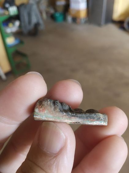 พระเนื้อผงสายรุ้ง(พระรอดเบญจรงค์หลังครุฑไม่ทราบพระเกจิใดเป็นผู้สร้าง(พระใหม่พระบ้าน))พระเครื่องรางของมงคล รูปที่ 10