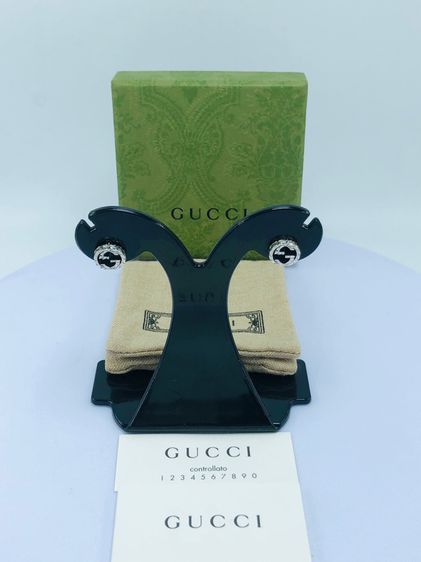 Gucci silver earring (67025) รูปที่ 2