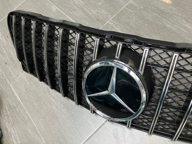 กระจังหน้า Benz W156 GT ซี่ตั้ง ใส่ Benz GLA พร้อมดาวจมฝากระโปรงหน้า GLA200 GLA250 รูปที่ 3
