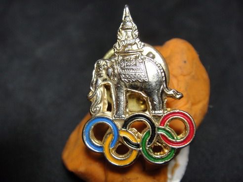  เข็มกลัด คณะกรรมการโอลิมปิก ประเทศไทย รูปที่ 1