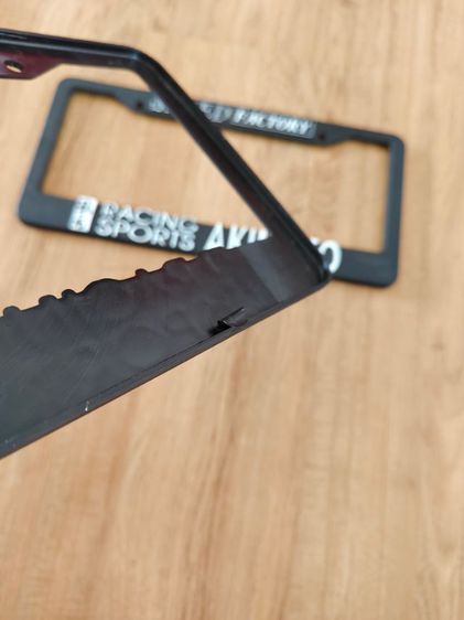 กรอบป้ายทะเบียน AKIMOTO ยุค90 สำหรับใส่ป้ายทะเบียนแบบปัจจุบันครับ ของใหม่ ครบคู่หน้าหลังเลย ท่านใดชอบของตบแต่งตรงยุคแนะนำ เหลือคู่สุดท้าย รูปที่ 8