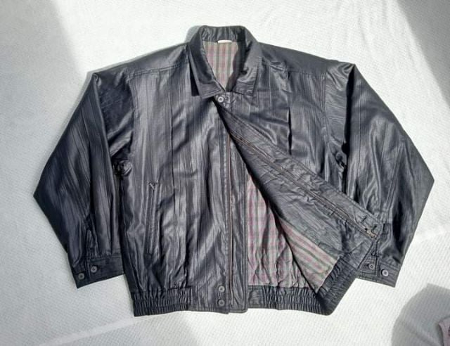 อื่นๆ เสื้อแจ็คเก็ต | เสื้อคลุม EU 41.5 ดำ แขนยาว Vintage Subaru jacket (แจ็คเก็ตหนัง)