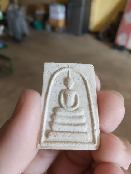 พระเนื้อผงผสมว่าน(พระสมเด็จหลังยันต์(สภาพไม่สวยขอคนรับได้)(ไม่ทราบพระเกจิที่สร้าง120302))พระบ้านพระเครื่องรางของมงคล รูปที่ 3