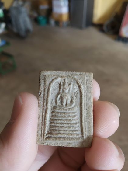 พระเนื้อว่านผสมผง(พระสมเด็จเกศไชโยเนื้อออกสีน้ำตาลอ่อน(ไม่ทราบพระเกจิที่สร้าง120303))พระบ้านพระเครื่องรางของมงคล รูปที่ 3