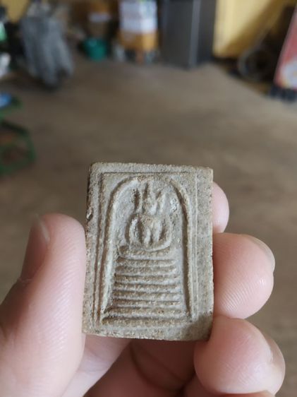 พระเนื้อว่านผสมผง(พระสมเด็จเกศไชโยเนื้อออกสีน้ำตาลอ่อน(ไม่ทราบพระเกจิที่สร้าง120303))พระบ้านพระเครื่องรางของมงคล รูปที่ 5