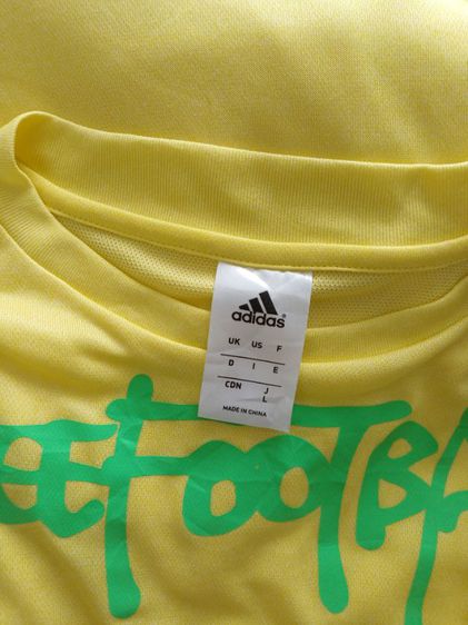 Adidas 2015 FreeFootBall เสื้อสีเหลือง ผ้ากีฬา  รูปที่ 4