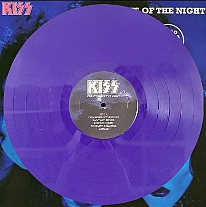 แผ่นเสียง Kiss ชุด Creatures Of The Night 1LP Purple Colors Vinyl (สินค้าใหม่ กรีดซิลข้าง) พร้อมแพ็คจัดส่งครับ รูปที่ 3