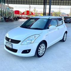📢เข้าใหม่ Suzuki Swift 1.2 GLX เกียร์ออโต้ สีขาว ปี 2013