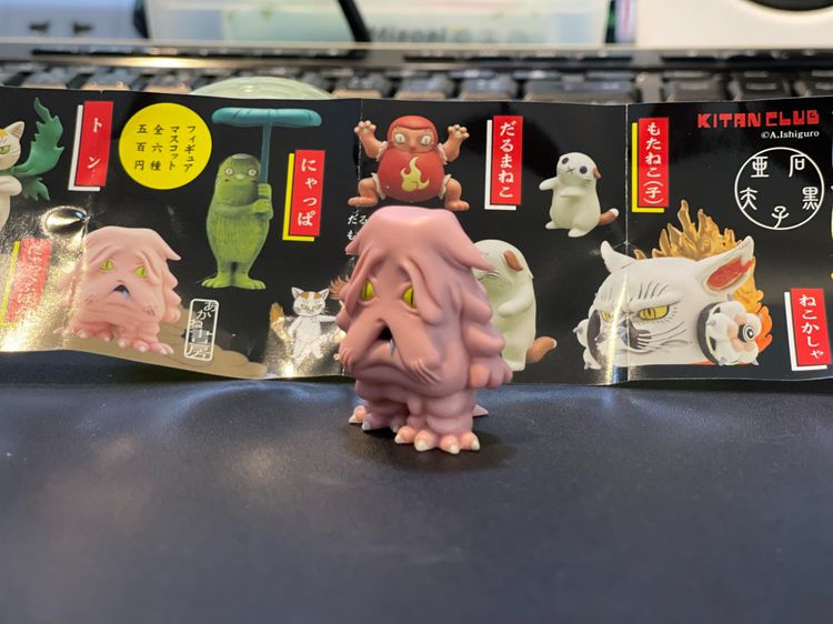 กาชาปอง bakeneko Zorozoro Special Edition Gachapon ซีรีส์แมวผีญี่ปุ่น ตัวจิตวิญญาณแห่งเนื้อ รูปที่ 4