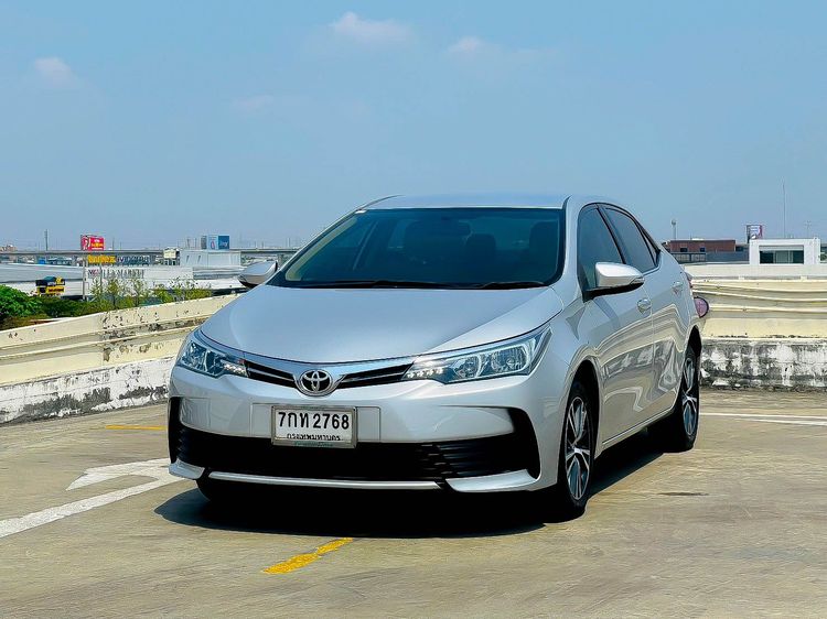 Toyota Altis 2018 1.6 G Sedan เบนซิน ไม่ติดแก๊ส เกียร์อัตโนมัติ บรอนซ์เงิน