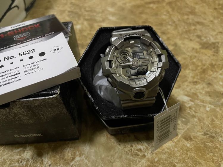 G-Shock เงิน นาฬิกา