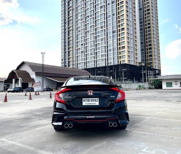Honda Civic 2019 1.5 Turbo RS Sedan เบนซิน ไม่ติดแก๊ส เกียร์อัตโนมัติ ดำ รูปที่ 4