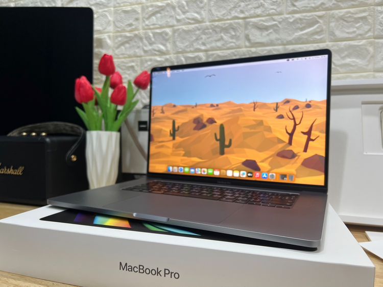 MacBook Pro 16-inch,2019 Four Thunderbolt 3 ports 6-Core Intel Core i7 Ram16GB SSD512GB Space gray รูปที่ 2