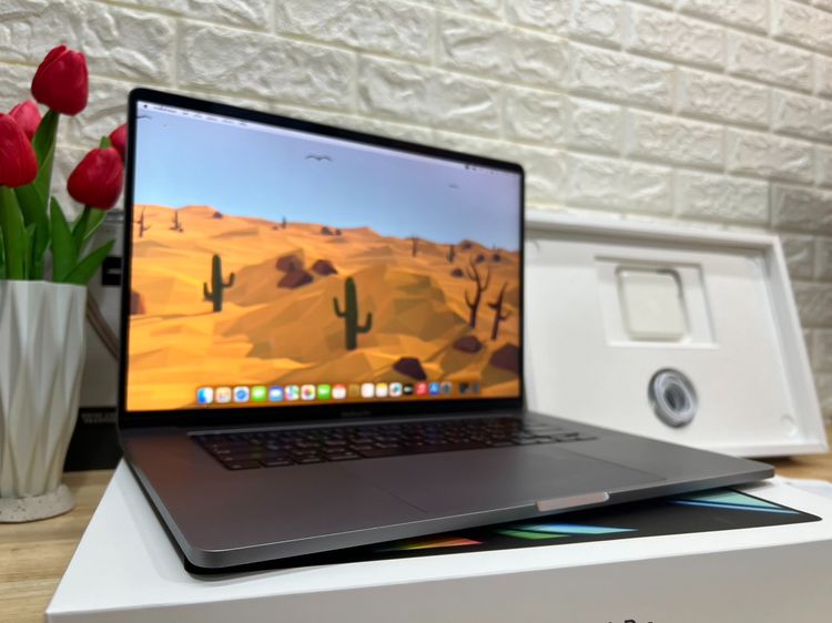 MacBook Pro 16-inch,2019 Four Thunderbolt 3 ports 6-Core Intel Core i7 Ram16GB SSD512GB Space gray รูปที่ 3