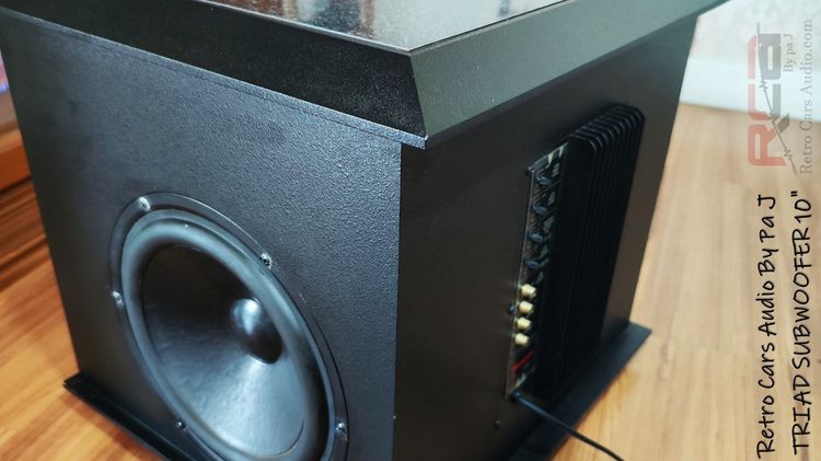 TRIAD SUBWOOFER 10" โฮมเธียเตอร์ รูปที่ 4