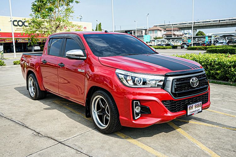 Toyota Hilux Revo 2020 2.4 J Plus Pickup ดีเซล ไม่ติดแก๊ส เกียร์ธรรมดา แดง รูปที่ 2
