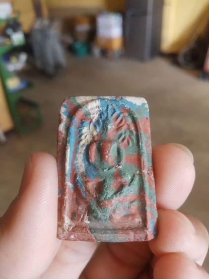 พระเนื้อผงผสมว่าน(พระพิมพ์พระสมเด็จเบญจรงค์พิมพ์ปรกโพธิ์ทรงครุฑหลังตราครุฑ(ไม่ทราบพระเกจิที่สร้าง)(ไม่ทราบรุ่น))พระบ้านพระเครื่องรางของมงคล รูปที่ 2