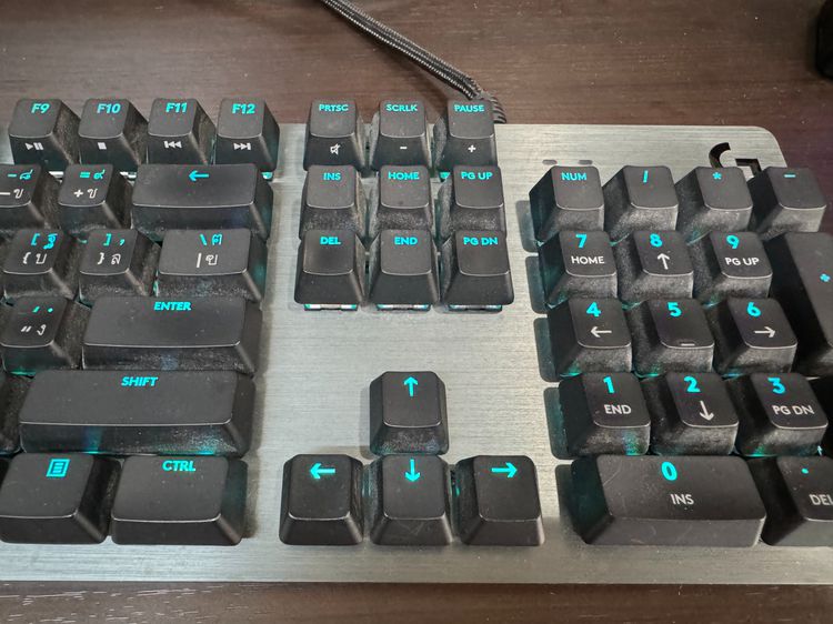 Logitech​ G512 Carbon RGB Mechanical Gaming Keyboard Blue Switch + Keycap EGA ภาษาไทยสำหรับเปลี่ยน รูปที่ 3