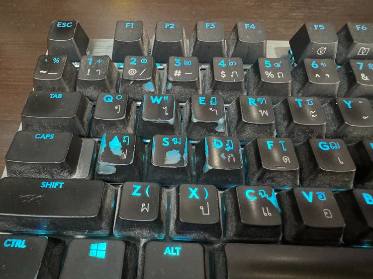 Logitech​ G512 Carbon RGB Mechanical Gaming Keyboard Blue Switch + Keycap EGA ภาษาไทยสำหรับเปลี่ยน รูปที่ 2