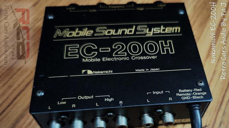 ec-200h nakamichi crossover รูปที่ 4