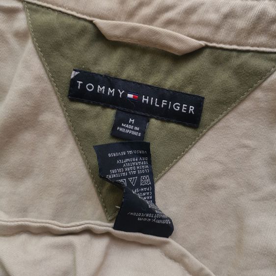 Tommy Hilfiger Light Brown Zipper Jacket รอบอก 46” รูปที่ 9