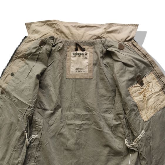 Timberland Khaki Brown Waterproof Jacket รอบอก 45” รูปที่ 5