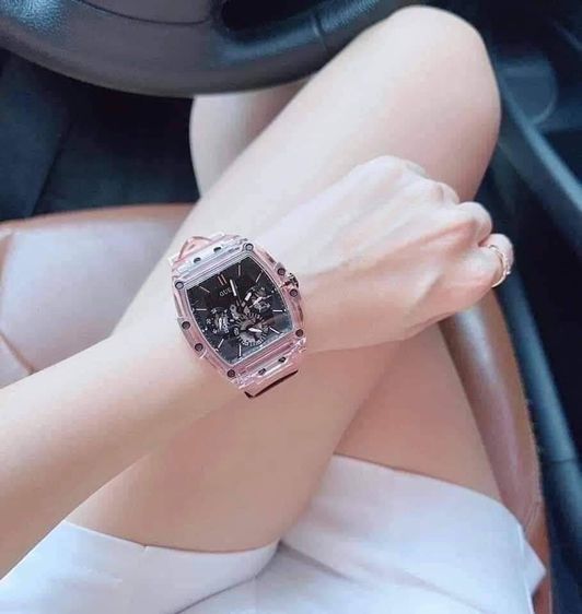 ชมพู GUESS Pink Multi-function watch