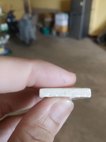 พระเนื้อผงผสมว่าน(พระหลวงพ่อสุขสำราญหลัง(พระรูปเหมือนพระหลวงพ่อเฟื่อง)(วัดบางสำราญ)(จังหวัดลพบุรีปี2538))พระบ้านพระเครื่องรางของมงคล รูปที่ 14