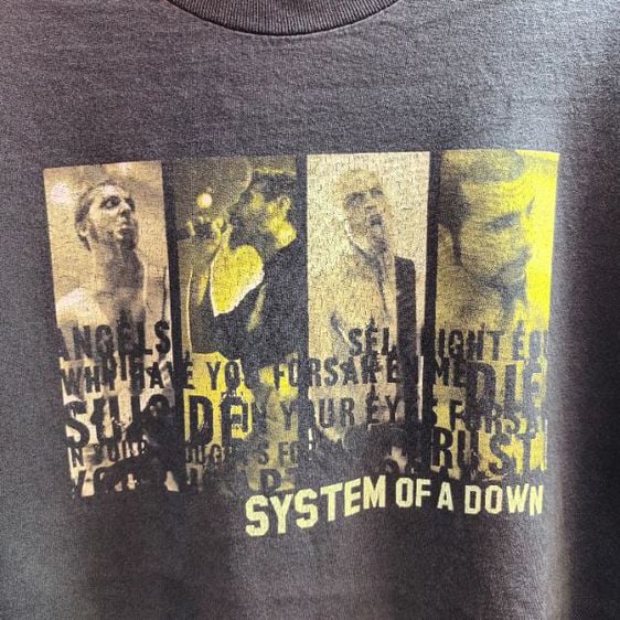 เสื้อวง System of the down 2001 รูปที่ 3