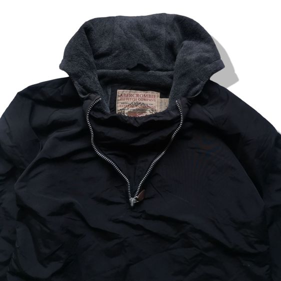 Abercrombie Fitch Black Hooded Jacket รอบอก 50” รูปที่ 5