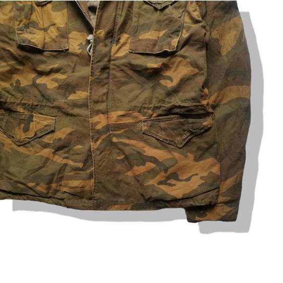 Abercrombie Fitch Camo M65 Hooded Field Jacket รอบอก 50” รูปที่ 6