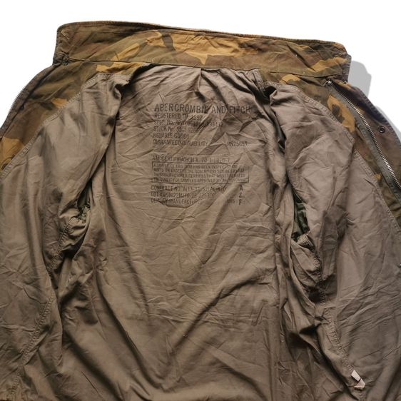 Abercrombie Fitch Camo M65 Hooded Field Jacket รอบอก 50” รูปที่ 3