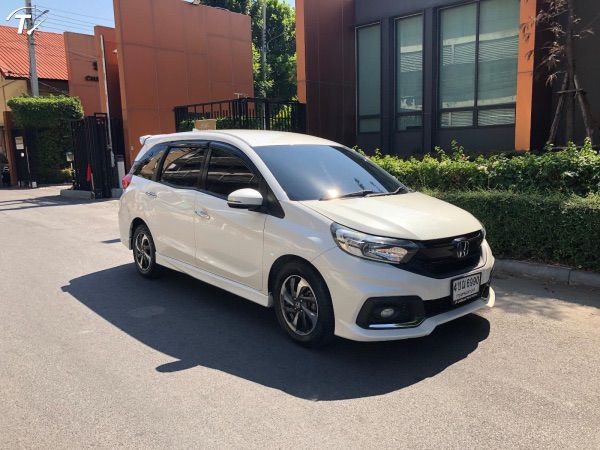 Honda Mobilio 2019 1.5 RS Sedan เบนซิน ไม่ติดแก๊ส เกียร์อัตโนมัติ ขาว รูปที่ 2