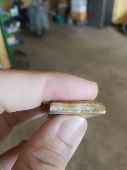 พระเนื้อดินผสมผง(พระสมเด็จเบญจรงค์หรือพระสมเด็จสายรุ้งหลังเรียบ(ไม่ทราบพระเกจิที่สร้าง130305))พระบ้านพระเครื่องรางของมงคล รูปที่ 13