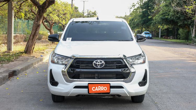 Toyota Hilux Revo 2022 2.4 Z Edition Entry Pickup ดีเซล ไม่ติดแก๊ส เกียร์ธรรมดา ขาว รูปที่ 2