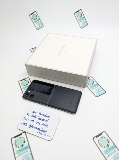 ขาย เทิร์น Oppo Find N2 Flip Black ศูนย์ไทย อุปกรณ์แท้ครบยกกล่อง ประกันเหลือ เพียง 9,990 บาท เท่านั้น ครับ  รูปที่ 2