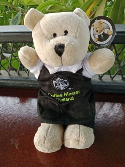 ตุ๊กตาหมีบาริสต้าสตาร์บัคส์ Coffee Master Thailand สินค้าใหม่ มือ1 ส่งฟรี รูปที่ 1