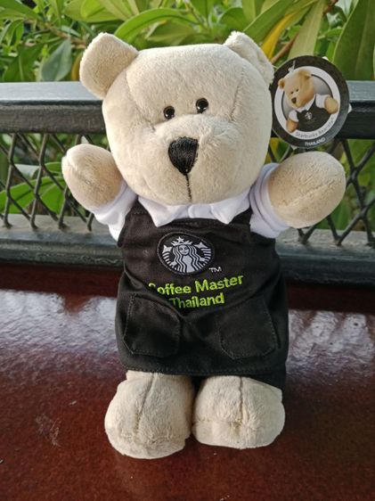 ตุ๊กตาหมีบาริสต้าสตาร์บัคส์ Coffee Master Thailand สินค้าใหม่ มือ1 ส่งฟรี รูปที่ 2