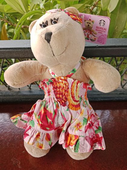 ตุ๊กตาหมีสตาร์บัคส์ Tropical Bearista Girl สินค้าใหม่ มือ1 ส่งฟรี  รูปที่ 2