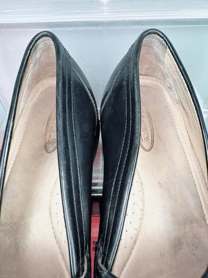 รองเท้าหนังแท้ G.H.Bass Sz.12us46eu30cm สีดำ พื้นหนังเย็บ สภาพสวยงาม ไม่ขาดซ่อม ใส่เรียนทำงานเที่ยวได้ รูปที่ 11