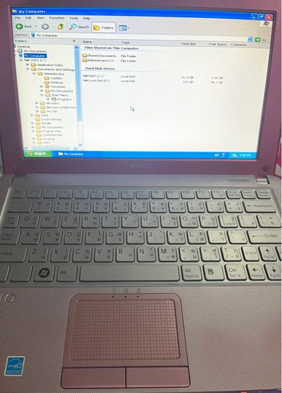 Netbook Sony VAIO 10.1" รุ่น VPCW115XH สีชมพู (มือสอง) รูปที่ 6