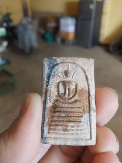 พระเนื้อว่านผสมผง(พระพิมพ์พระสมเด็จเกศไชโยฐานสูงหลังเรียบ(ไม่ทราบพระเกจิที่สร้าง)(ไม่ทราบรุ่นและอายุ)(140301))พระบ้านพระเครื่องรางของมงคล รูปที่ 8