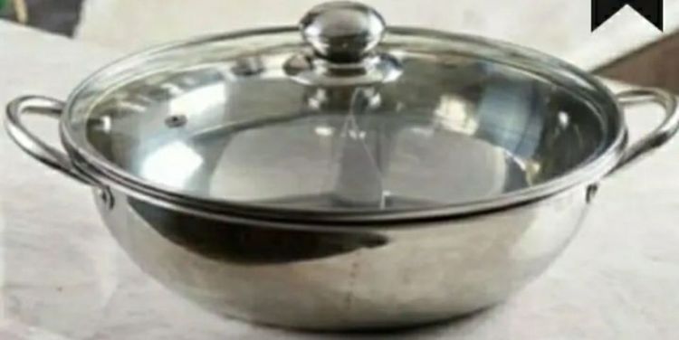 หม้อชาบู 2 ฝั่ง รุ่นมีฝาหม้อ ฝาแก้ว รูปที่ 3
