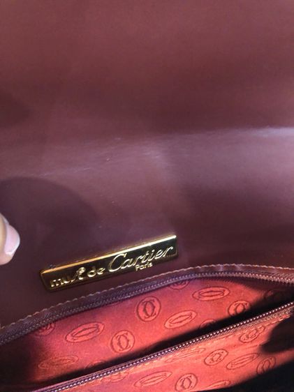 Cartier shoulder bag (670083) รูปที่ 9